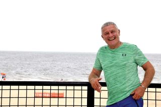 Carl Palmer, shot exclusively for Prog in Coney Island, New York City, August 2017