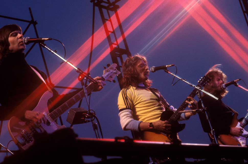 Eagles onstage circa 1976