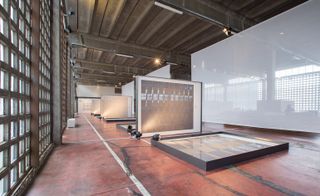 The celebratory exhibition is held at their Angelo Mangiarotti-designed industrial headquarters and gathers some of their best designs thus far