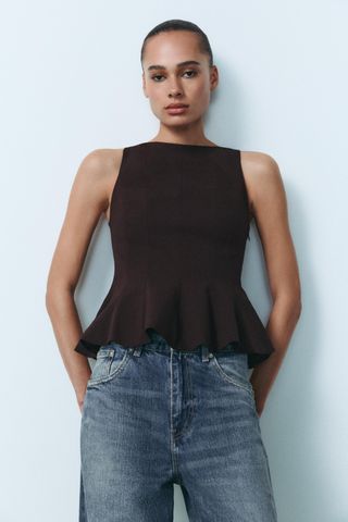 Peplum Top