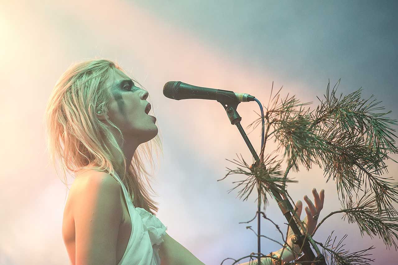 Myrkur performing live