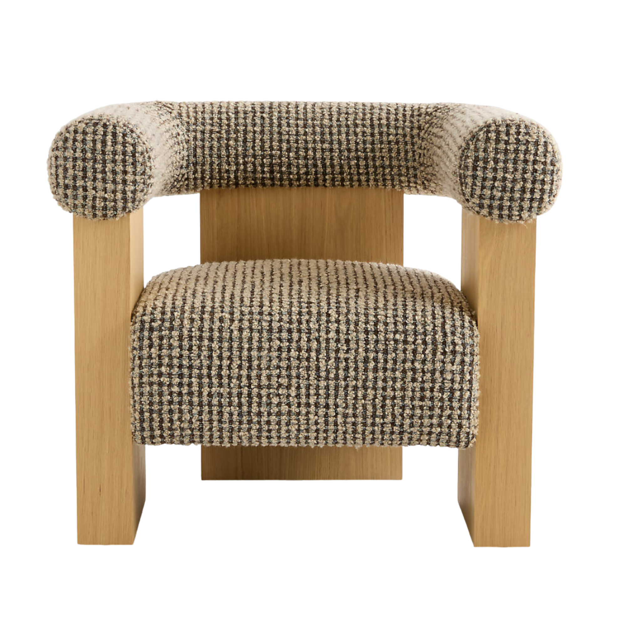 a textured chair