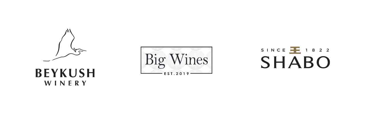 Logos for Ukrainian wines