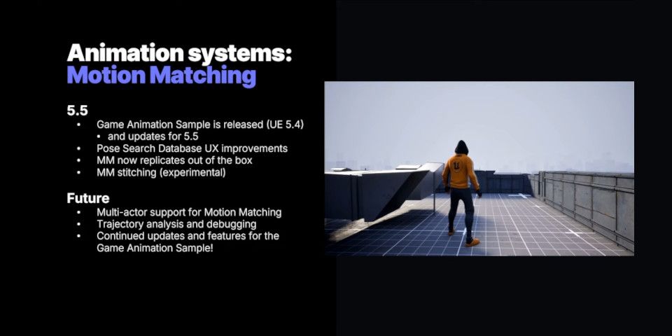 Epic Games slide on the future of Unreal Engine