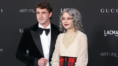 Phoebe Bridgers and Paul Mescal attend the 2021 LACMA Art + Film Gala presented by Gucci at Los Angeles County Museum of Art on November 06, 2021 in Los Angeles, California.