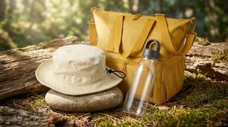 A selection of IKEA camping products.