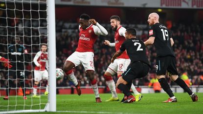 Arsenal League Cup Danny Welbeck