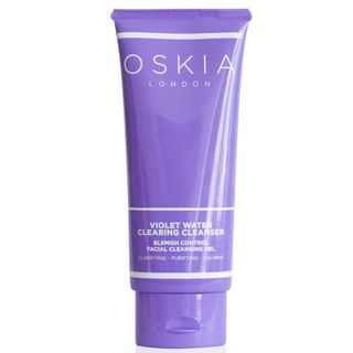 acne skincare routine - Oskia Violet Water Clearing Cleanser