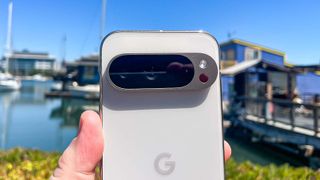 Google Pixel 9 Pro camera close-up