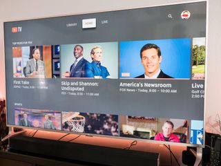 YouTube TV has a single plan, at $40 a month.