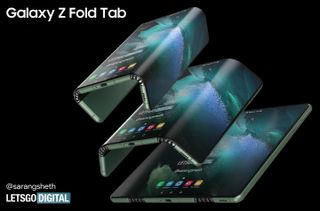 Samsung Galaxy Z Fold Tab