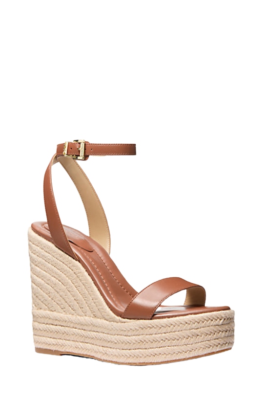 Leighton Leather Wedge Sandal