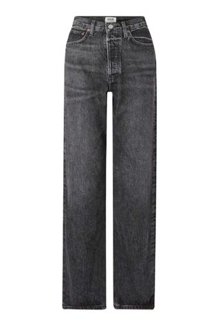 AGOLDE Kelly High-Rise Straight-Leg Jeans