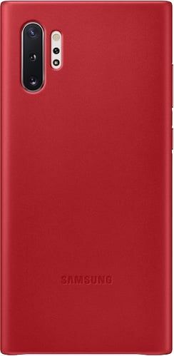 Samsung Note 10 Plus Leather Cover Cropped Render
