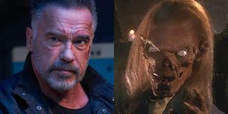 Arnold Schwarzenegger and The Crypt Keeper