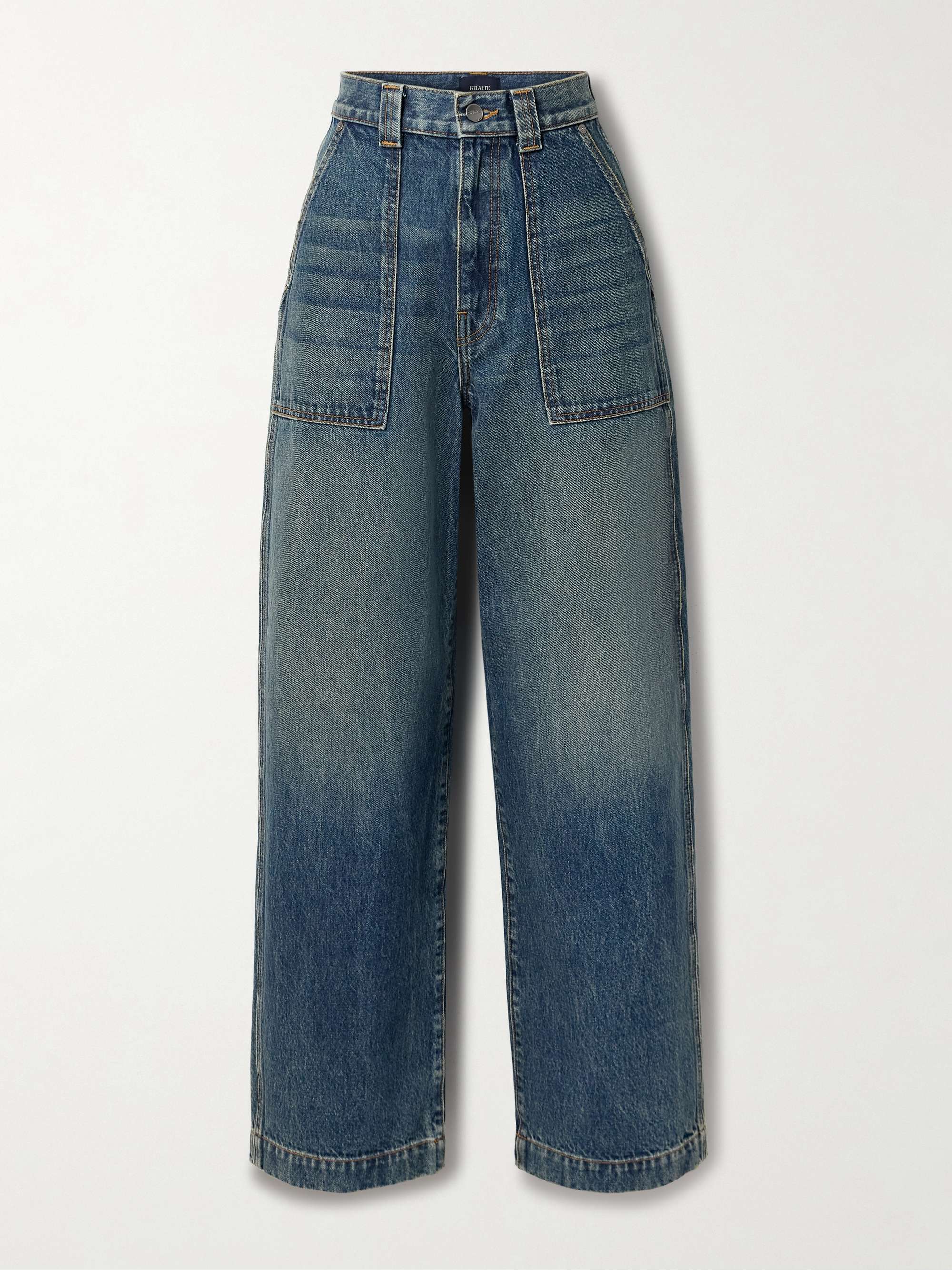 Hewitt High-Rise Straight-Leg Jeans