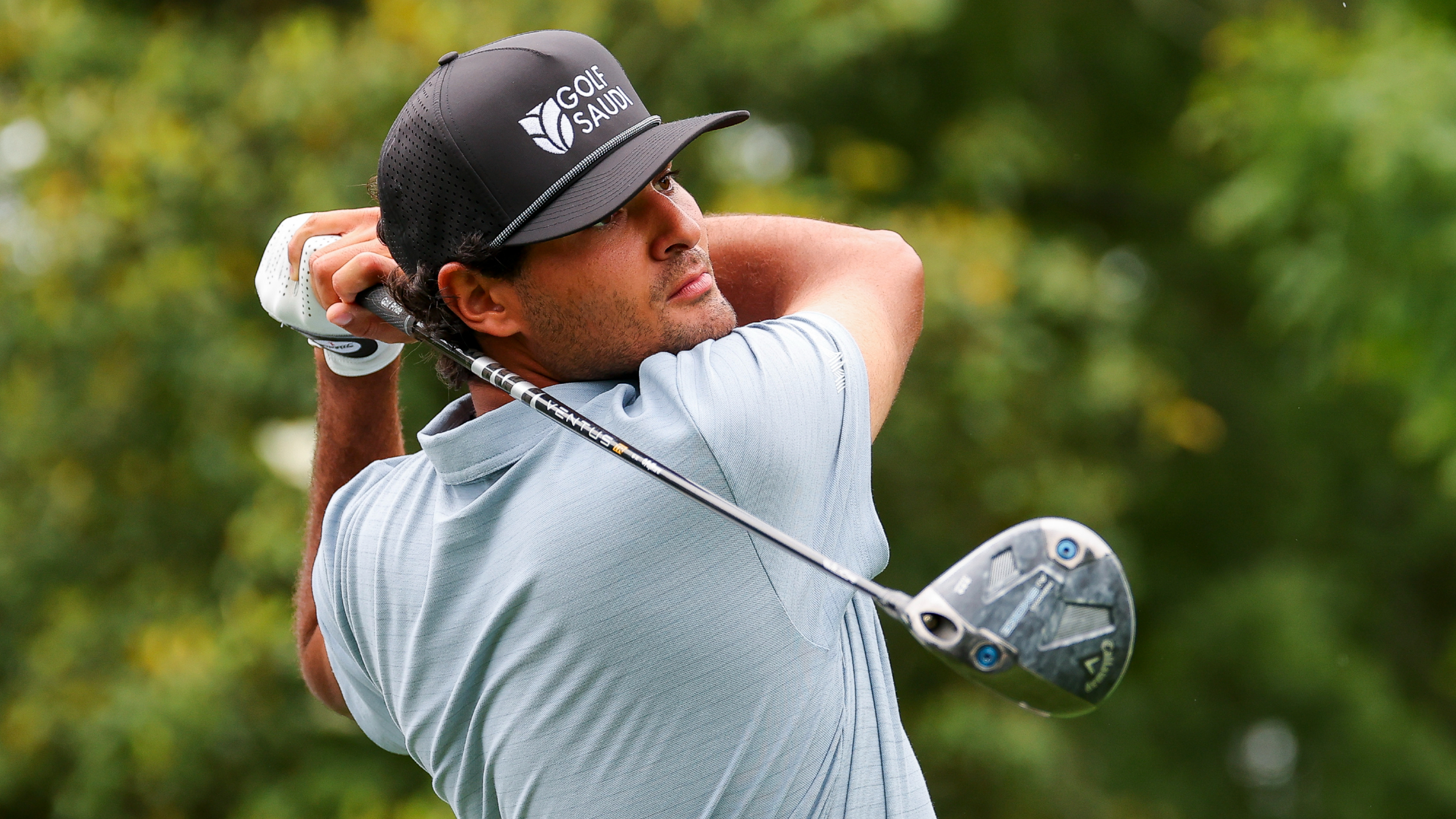 Eugenio Chacarra at the PGA Championship at Quail Hollow