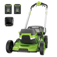 Greenworks  40V 21” Self-Propelled Lawn Mower