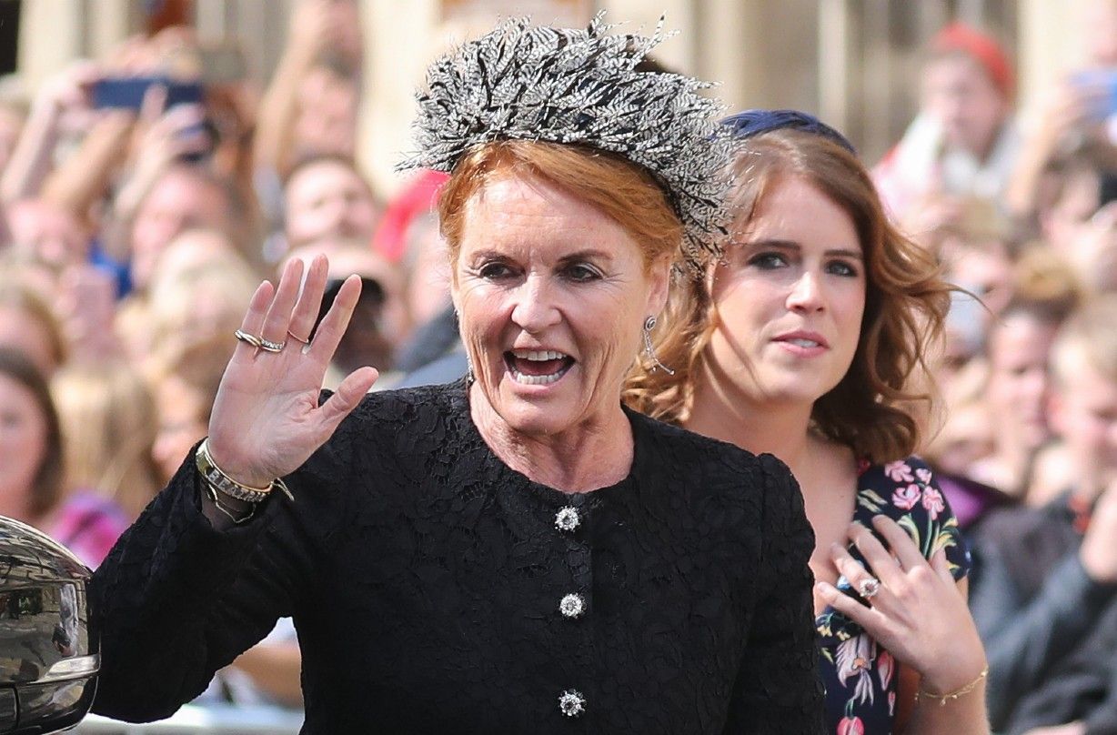 Sarah Ferguson and Princess Eugenie