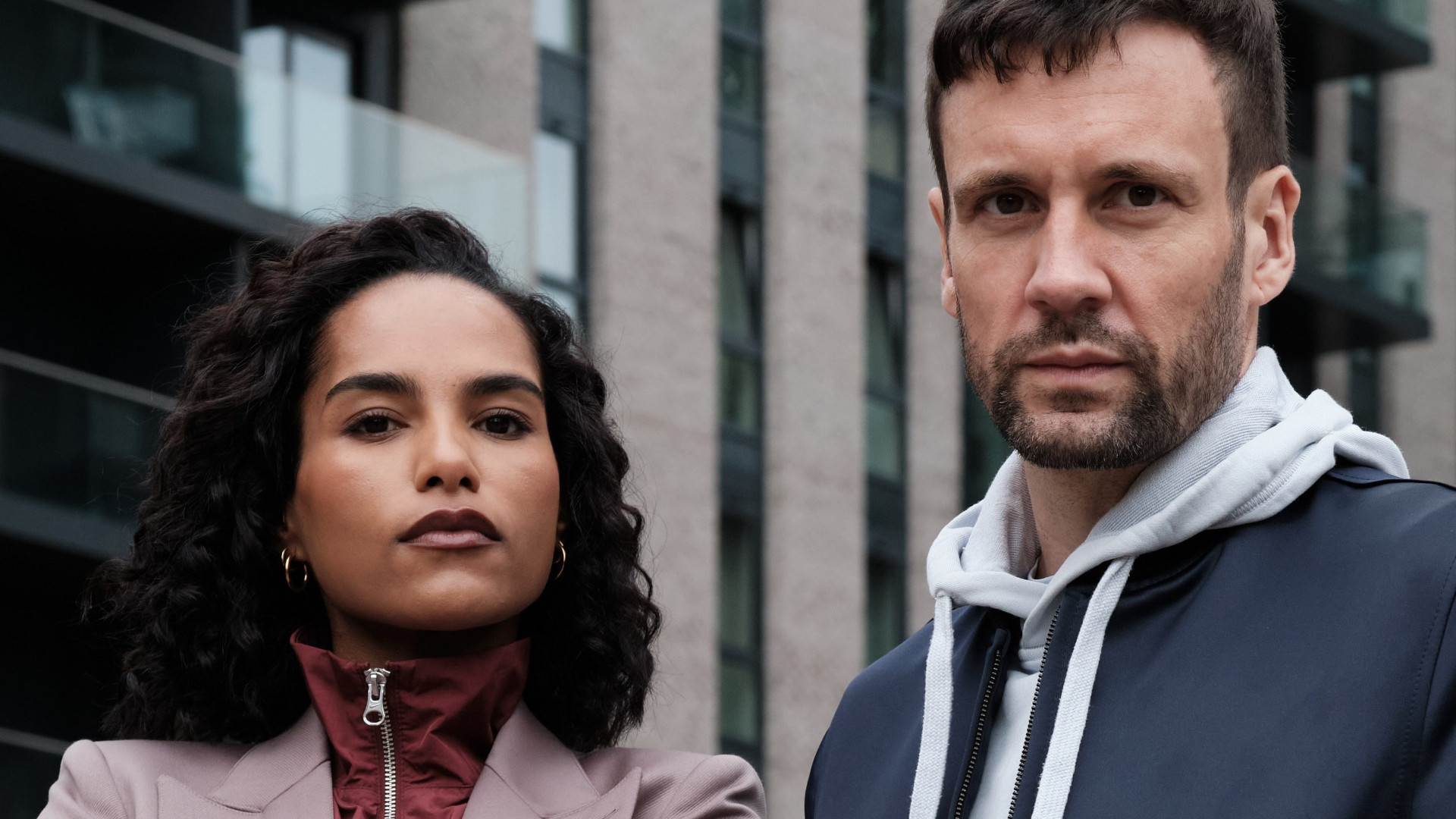 Promotional image for "Hit Point" on U&amp;Dave