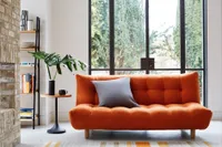 Habitat sofa bed in orange