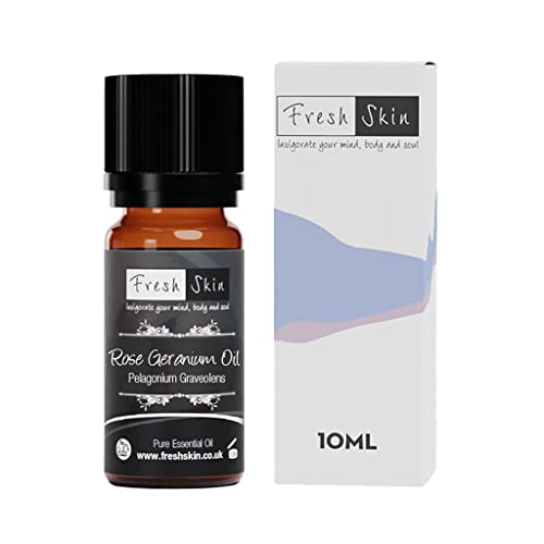 Freshskin Beauty Ltd | Rose Geranium Essential Oil 10ml - 100% Pure &amp;amp; Natural Essential Oils
