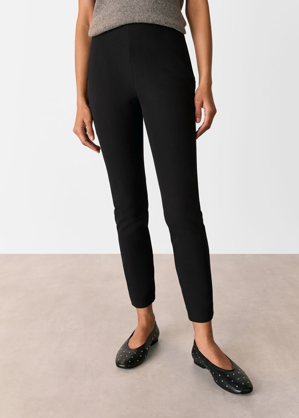 Black Super Stretch Trouser