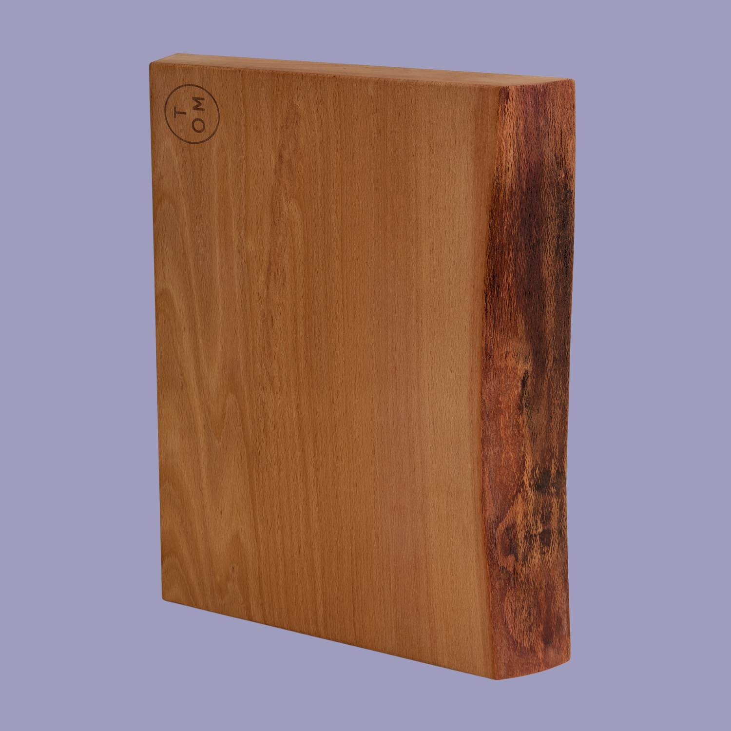 A wood chopping board