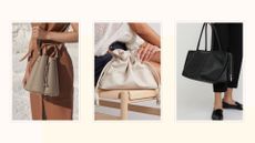 best Quiet Luxury handbags: Polene, Net A Porter Loewe, Toteme