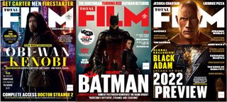 Three Total Film covers.