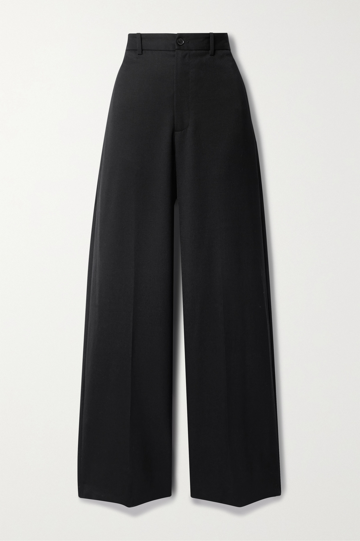 Johan Wool-Twill Wide-Leg Pants