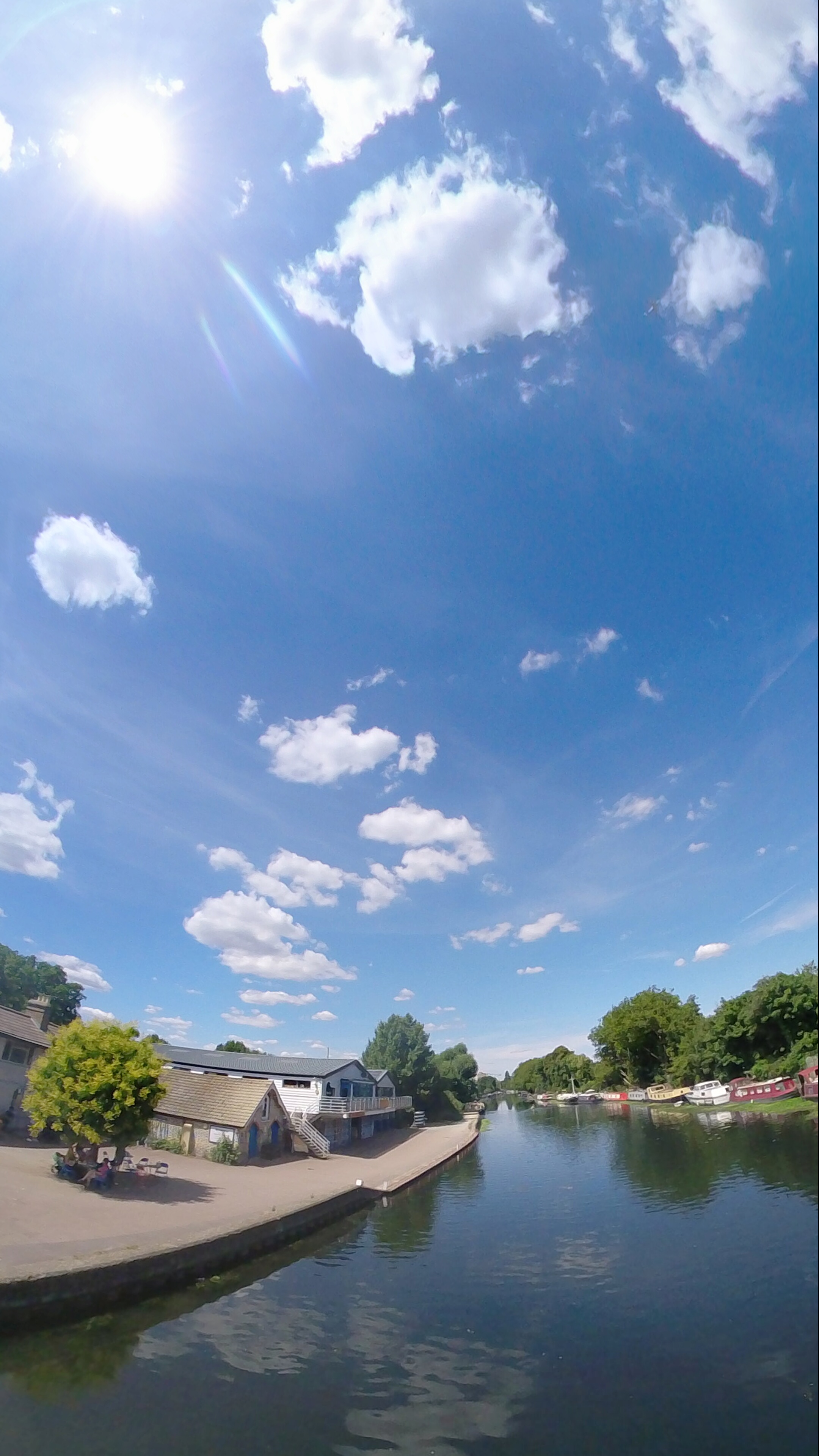 A sample image taken with the Akaso 360 action camera, edited and exported using the Akaso 360 Android app
