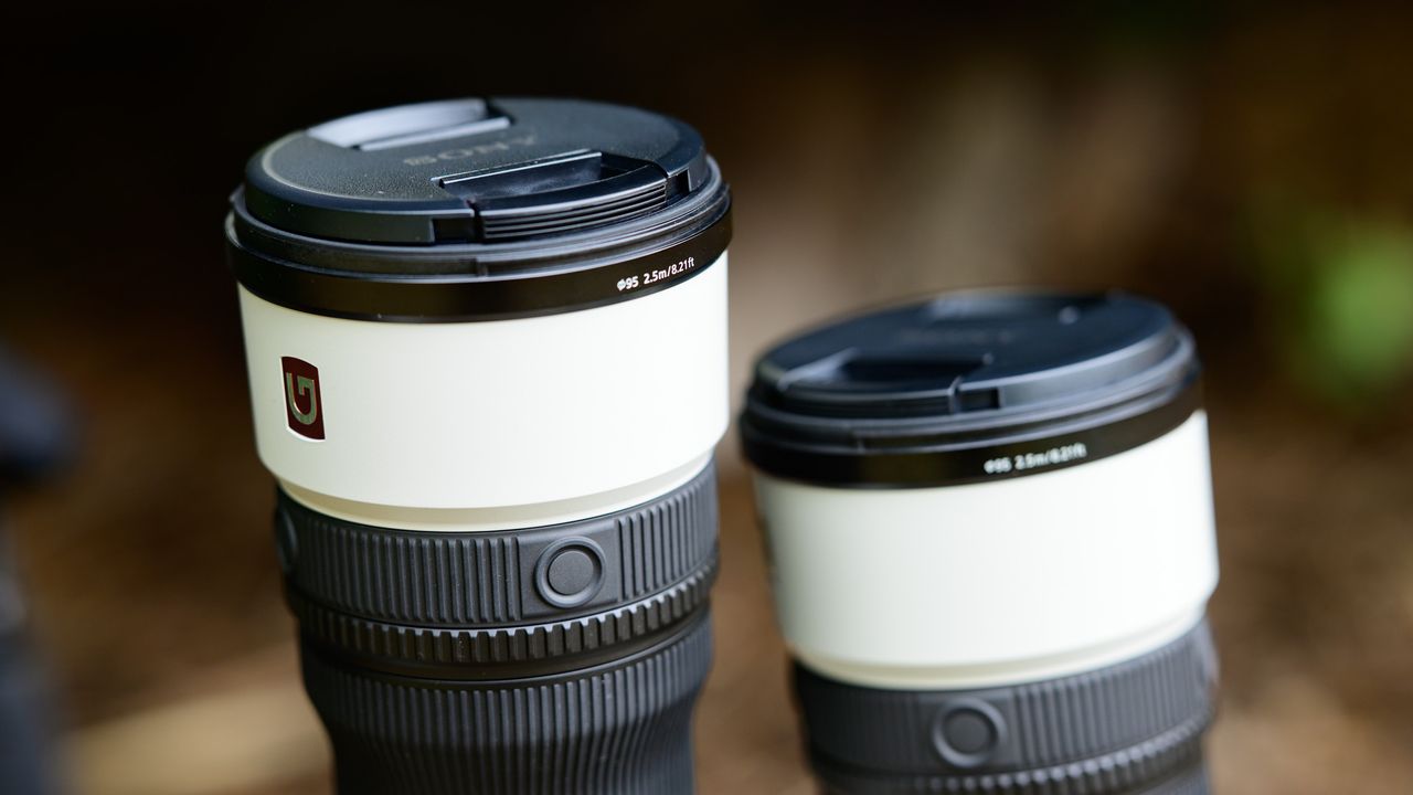 Sony FE 400mm F4.5 GM OSS and Sony FE 600mm F6.3 GM OSS super-telephoto lenses, closeup of the lens custom buttons