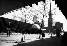 Bull Yard shopping area, Coventry, West Midlands, 30th May 1973. (Photo by Staff/Mirrorpix/Getty Images).