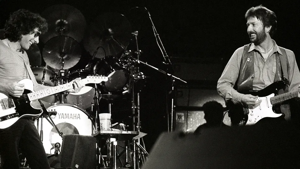 “He fired the whole band at the end of that tour, and I managed to survive”: Albert Lee on his time as Eric Clapton’s sideman