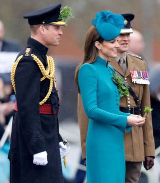 The Prince And Princess Of Wales Attend The 2023 St. Patrick's Day Parade