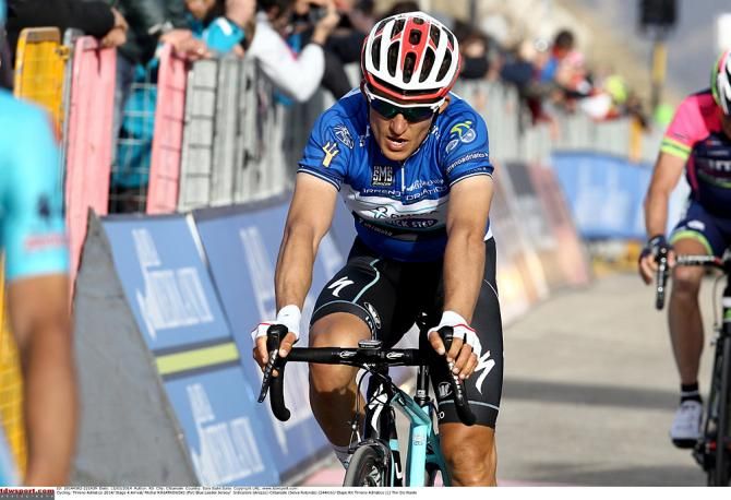 Race leader Michel Kwiatkowski (Omega Pharma-Quickstep) finished behind but maintained the race lead