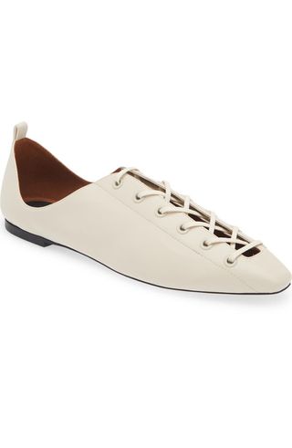 Terra Lace-Up Ballerina Flat