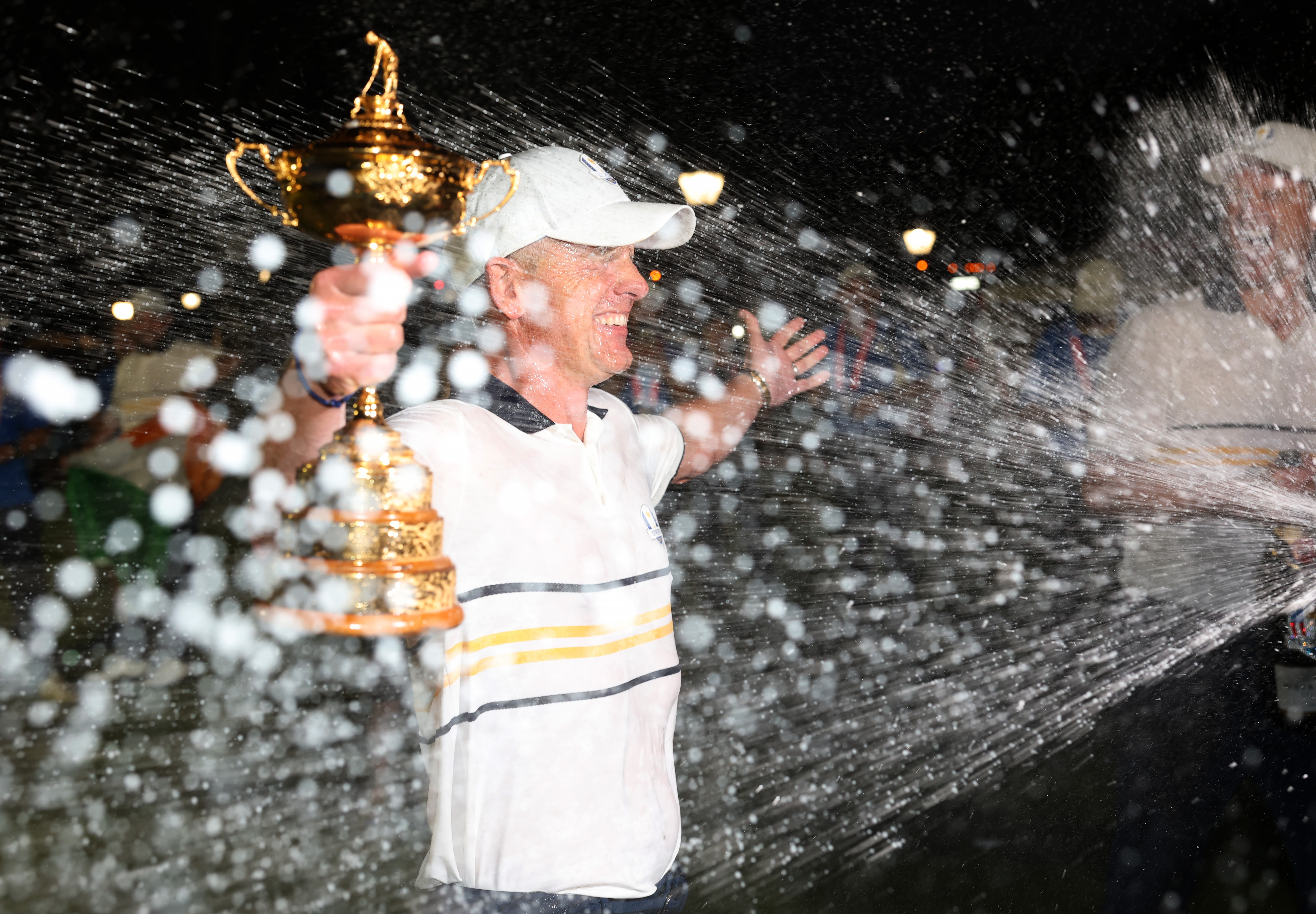 Various images of Team Europe