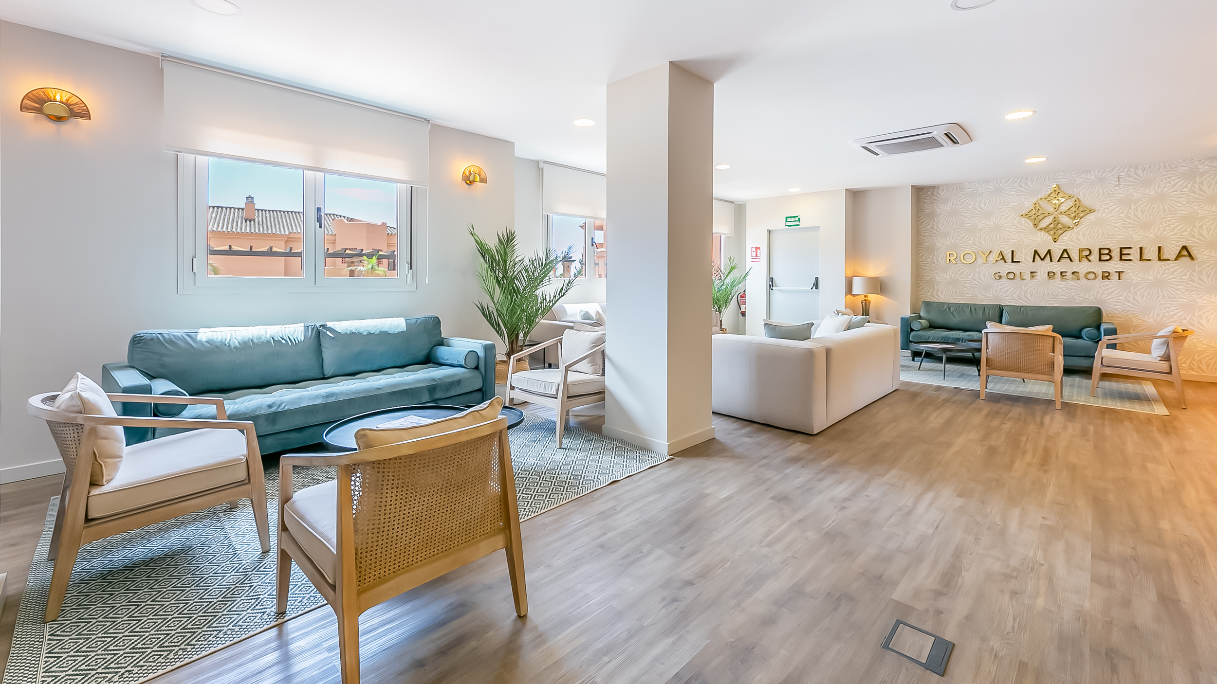 The Hub area at Royal Marbella golf resort
