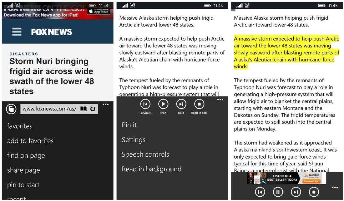 ReadAloud Conversion