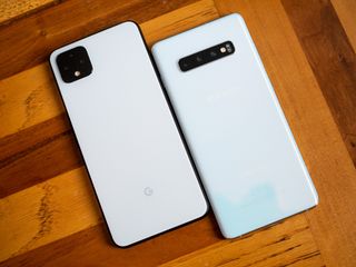 Samsung Galaxy S10+ and Google Pixel 4 XL