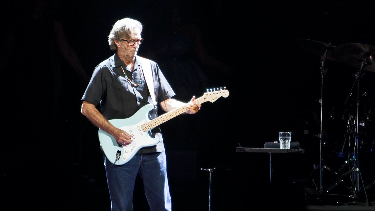 Watch Eric Clapton jam with spacerock vets Hawkwind onstage in the UK