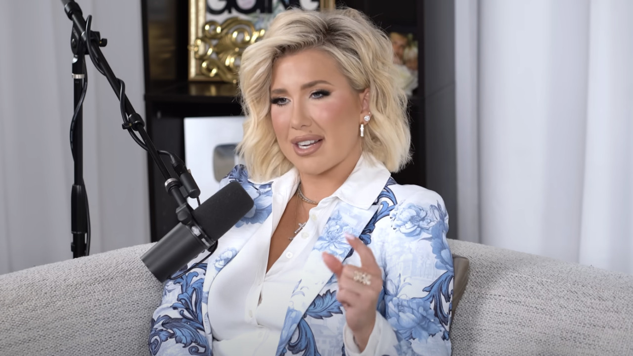 Savannah Chrisley speaks about her parents on the Unlocked Podcast.