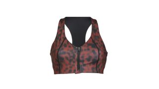 Best sports bras for running deals: image shows Run In Zip Front Sports Bra from Zella