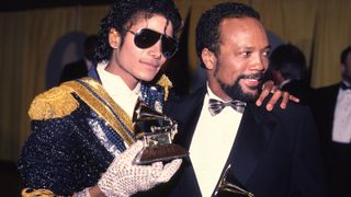 Michael Jackson and Quincy Jones in 1994