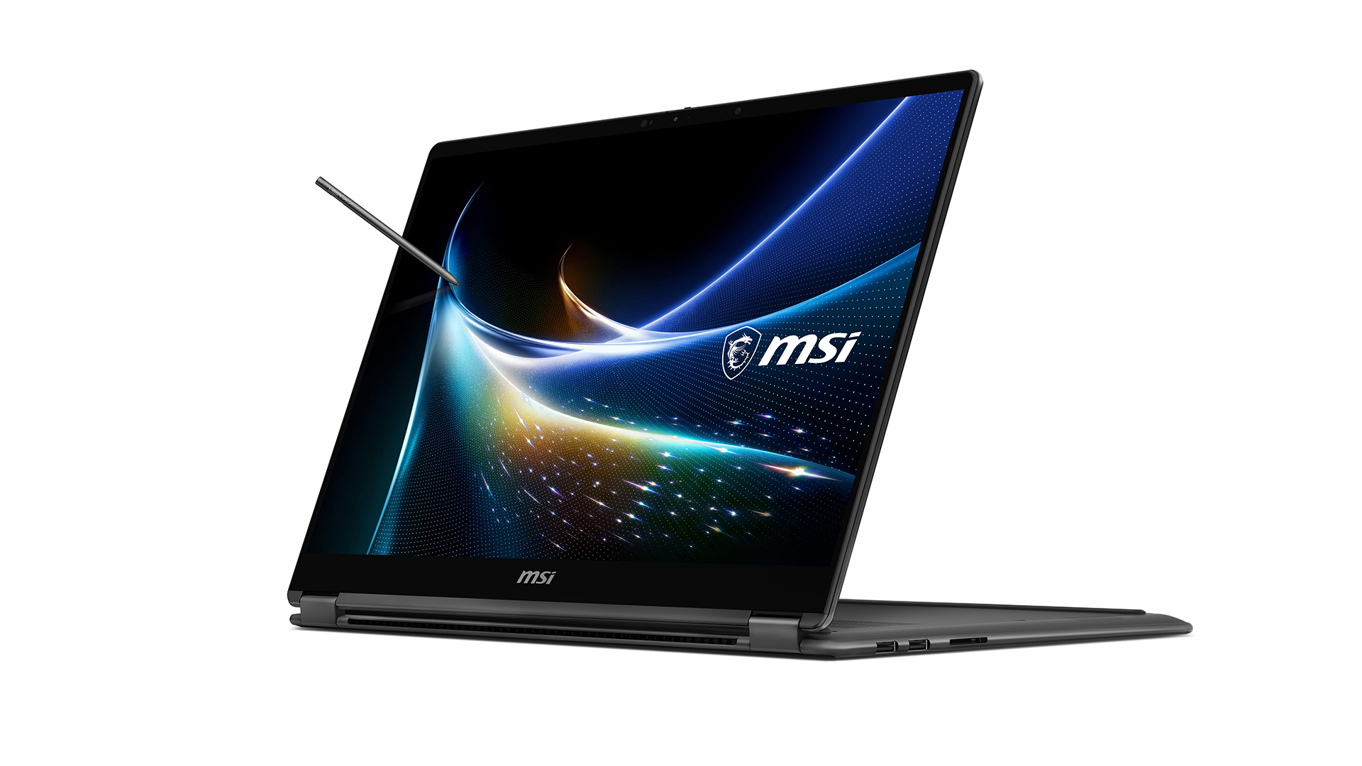 MSI Prestige N16 FLIP AI+ folded over