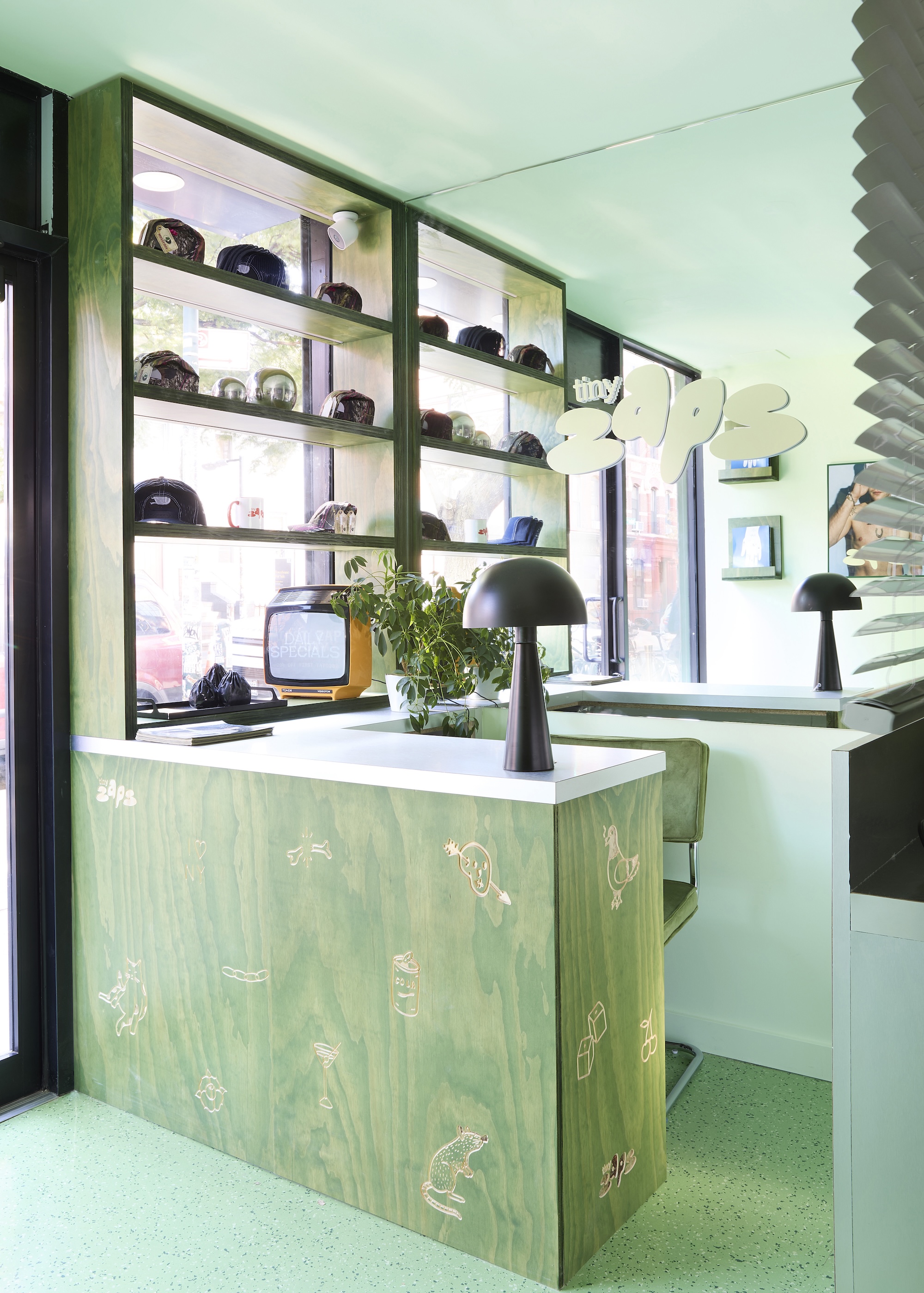 Tiny Zaps Brooklyn Tattoo