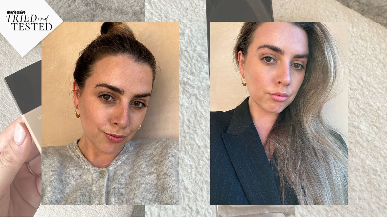 Acting Senior Beauty Editor Shannon Lawlor wearing different Chanel foundations