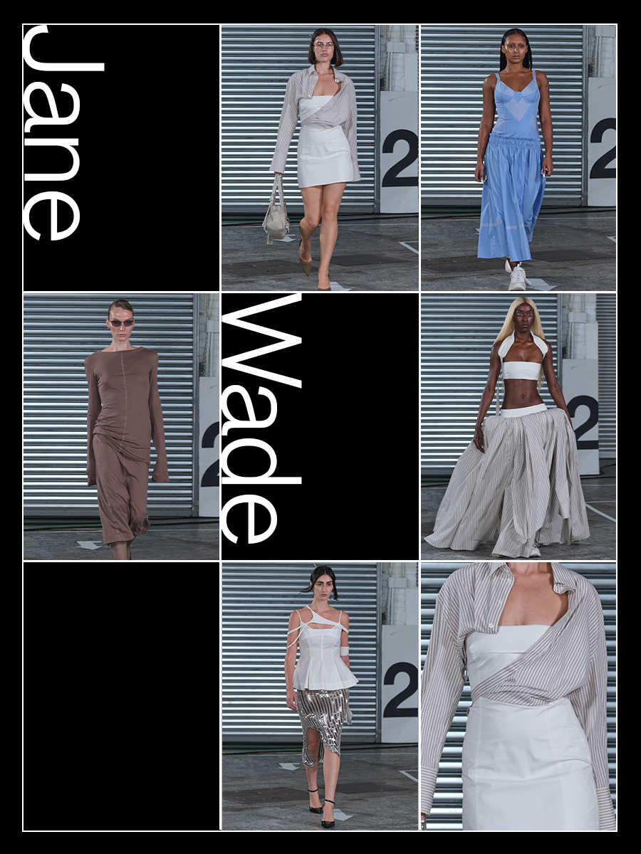 Looks from the Jane Wade spring/summer 2026 collection.